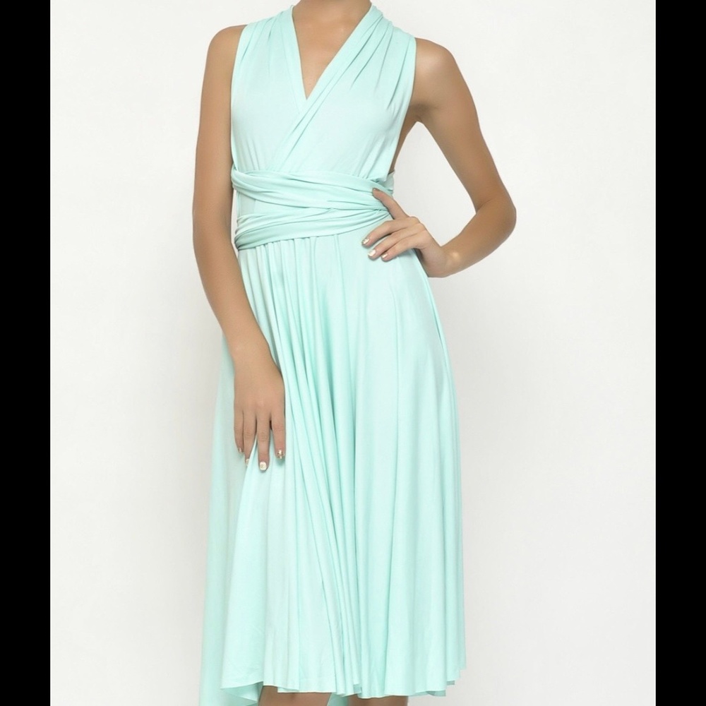 Infinity Convertible Wrap Dress